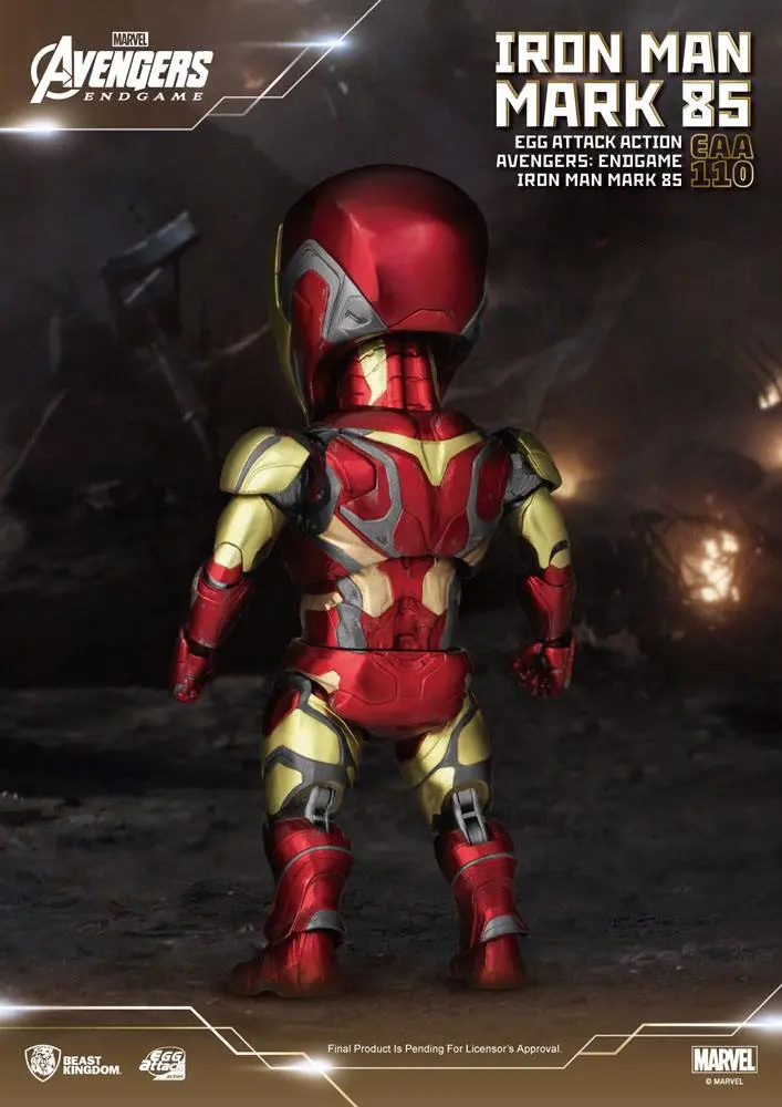 Avengers: Endgame Egg Attack Action Figure Iron Man Mark 85 16 cm product photo