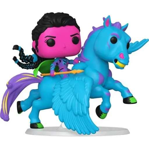 Avengers: Endgame POP! Rides Deluxe Vinyl Figure Valkyrie's Flight (Blacklight) 9 cm product photo