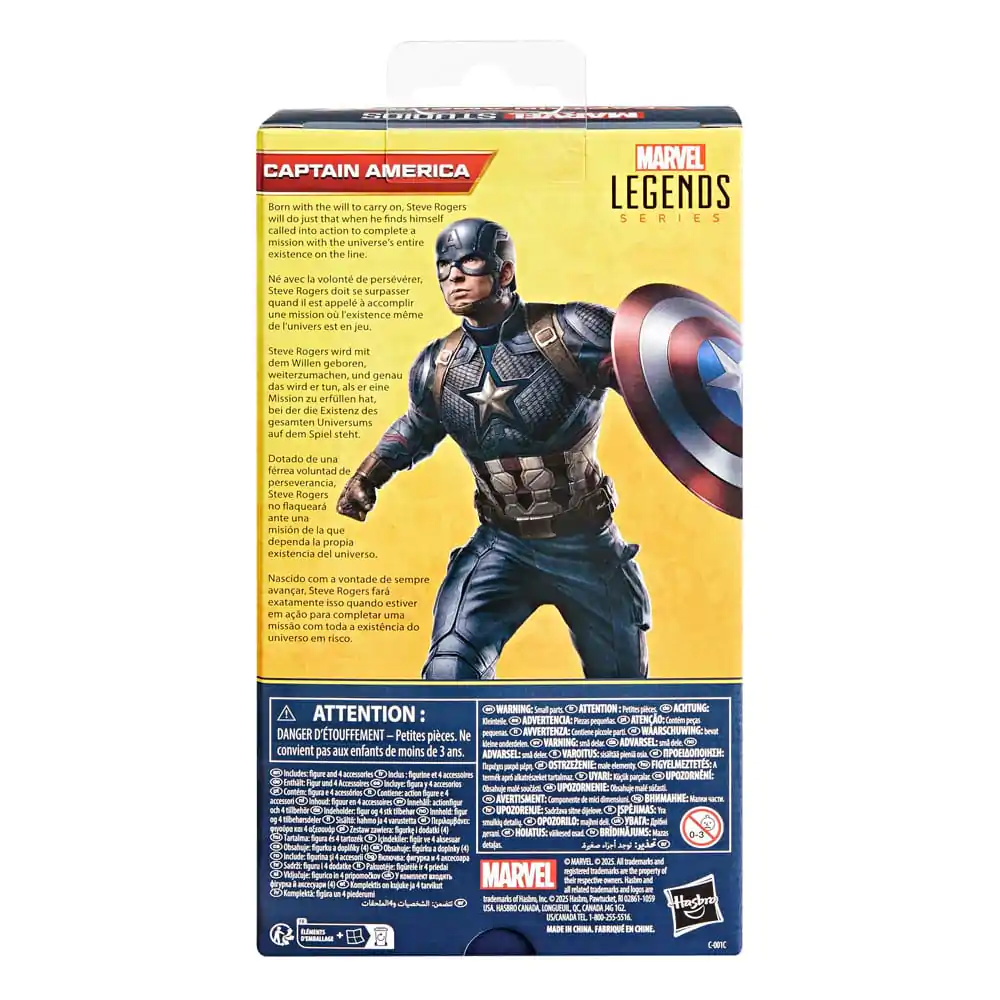 Avengers: Endgame Marvel Legends Action Figure Captain America 15 cm termékfotó