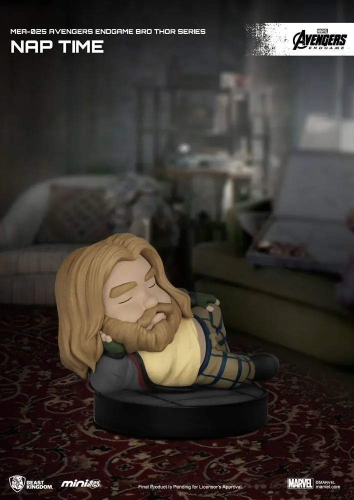 Avengers: Endgame Mini Egg Attack Figure Bro Thor Series Nap time 8 cm product photo