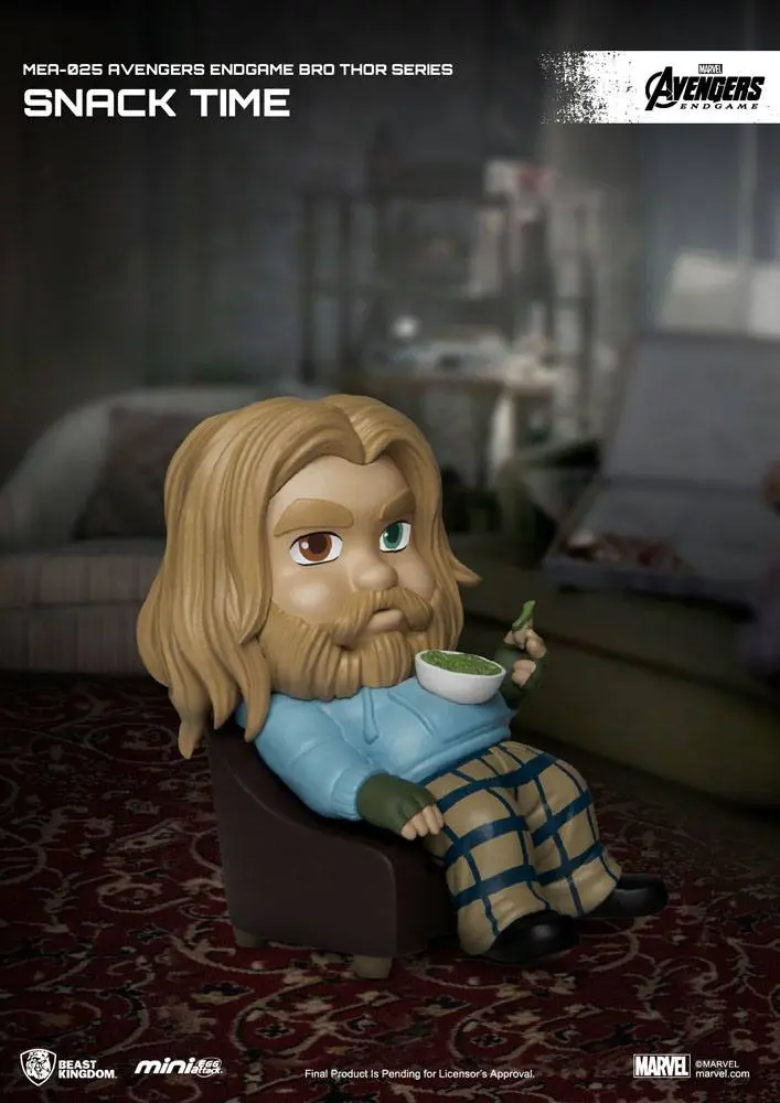 Avengers: Endgame Mini Egg Attack Figure Bro Thor Series Snack time 8 cm product photo