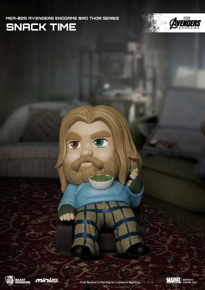 Avengers: Endgame Mini Egg Attack Figure Bro Thor Series Snack time 8 cm product photo