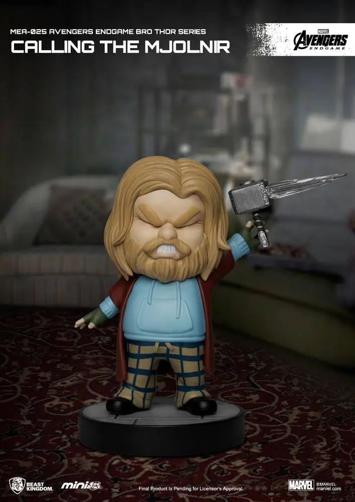Avengers: Endgame Mini Egg Attack Figure Bro Thor Series Calling the Mjolnir 8 cm product photo