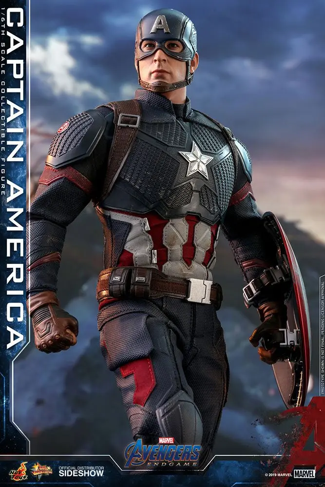 Avengers: Endgame Movie Masterpiece Action Figure 1/6 Captain America 31 cm product photo