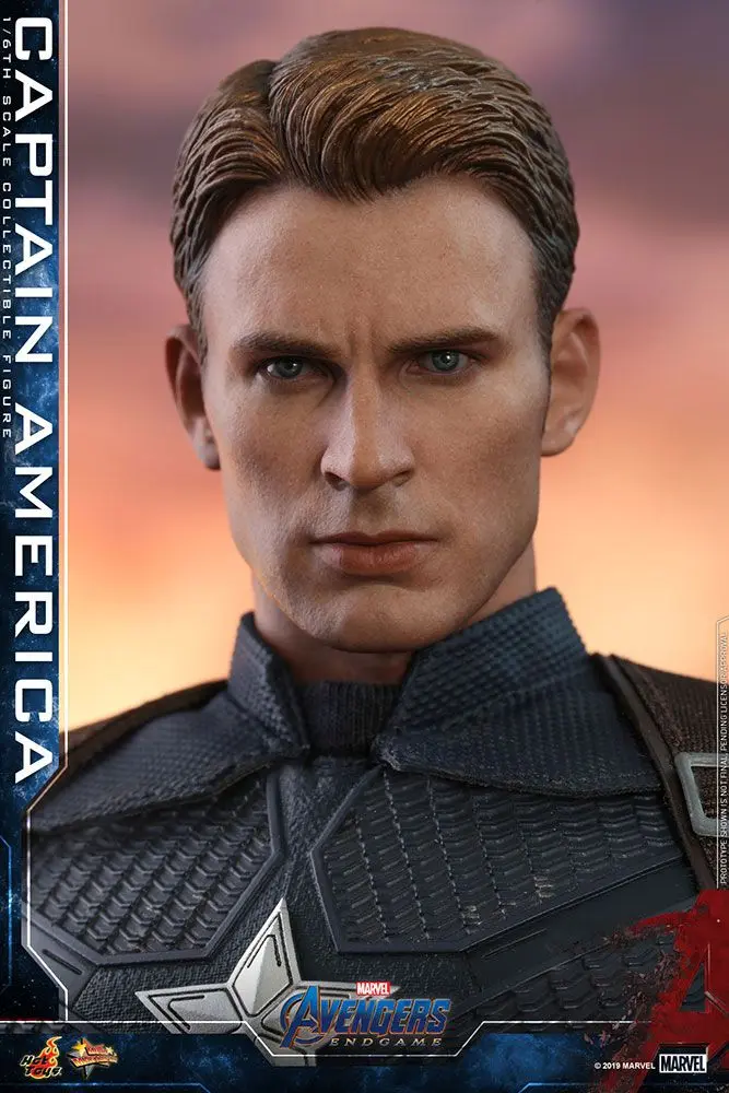 Avengers: Endgame Movie Masterpiece Action Figure 1/6 Captain America 31 cm product photo