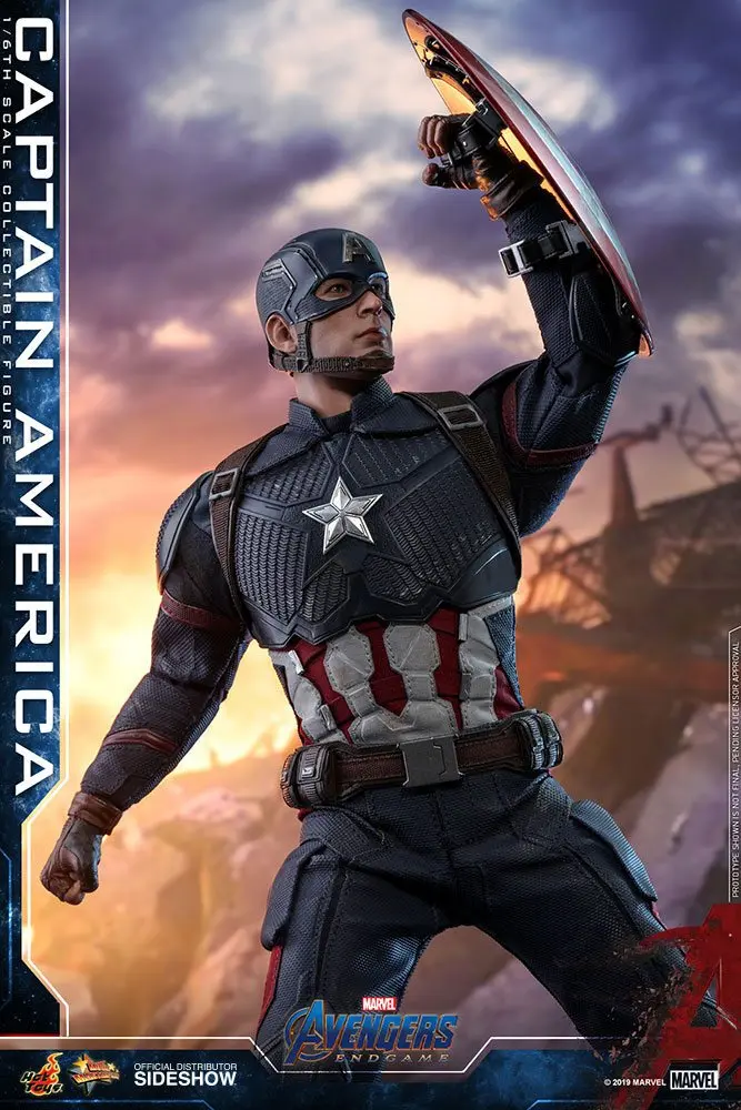 Avengers: Endgame Movie Masterpiece Action Figure 1/6 Captain America 31 cm product photo