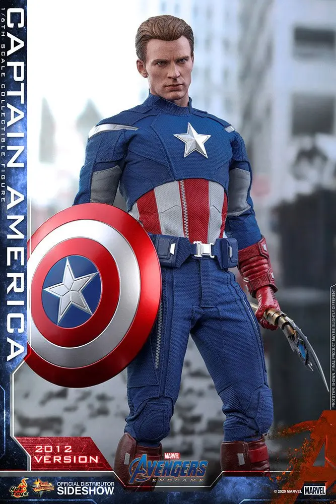 Avengers: Endgame Movie Masterpiece Action Figure 1/6 Captain America (2012 Version) 30 cm product photo