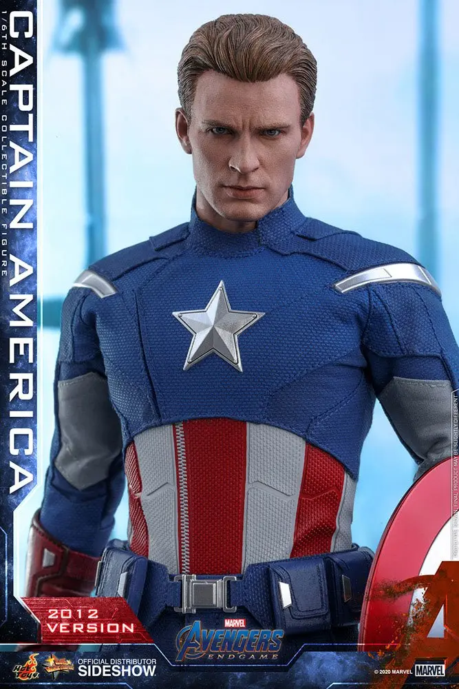 Avengers: Endgame Movie Masterpiece Action Figure 1/6 Captain America (2012 Version) 30 cm product photo