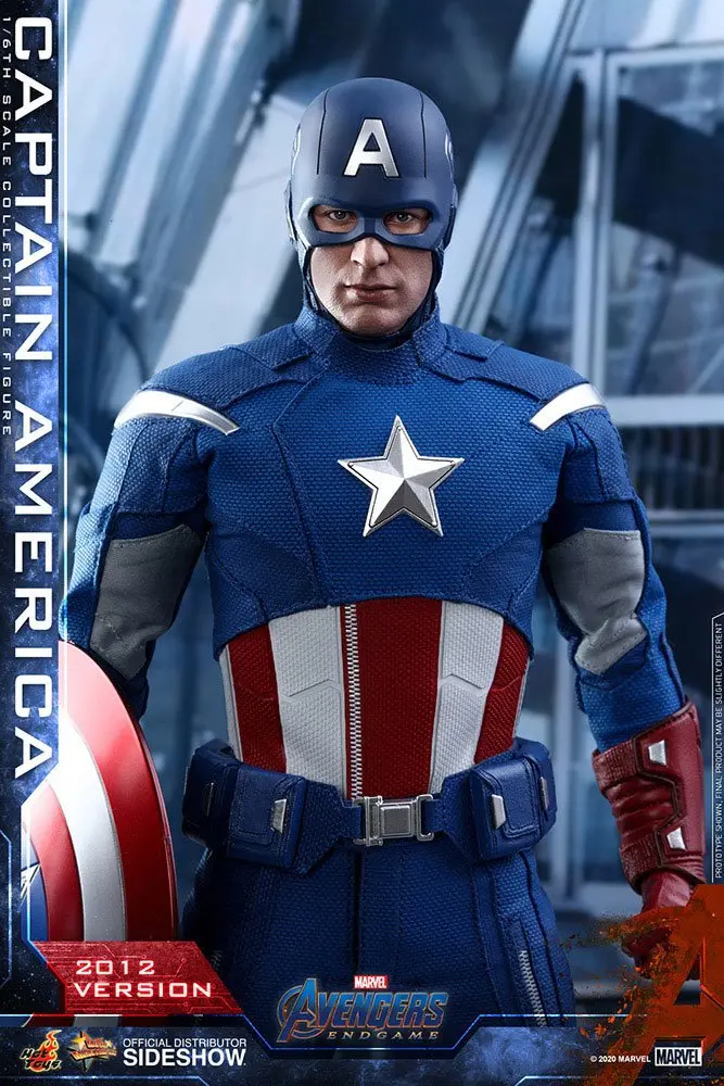 Avengers: Endgame Movie Masterpiece Action Figure 1/6 Captain America (2012 Version) 30 cm product photo