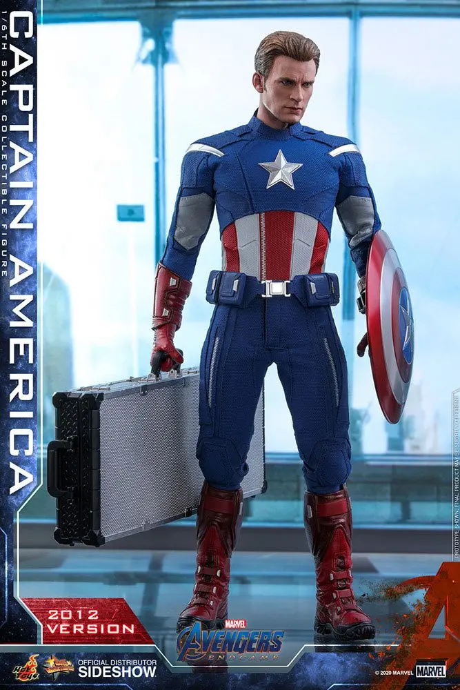 Avengers: Endgame Movie Masterpiece Action Figure 1/6 Captain America (2012 Version) 30 cm product photo