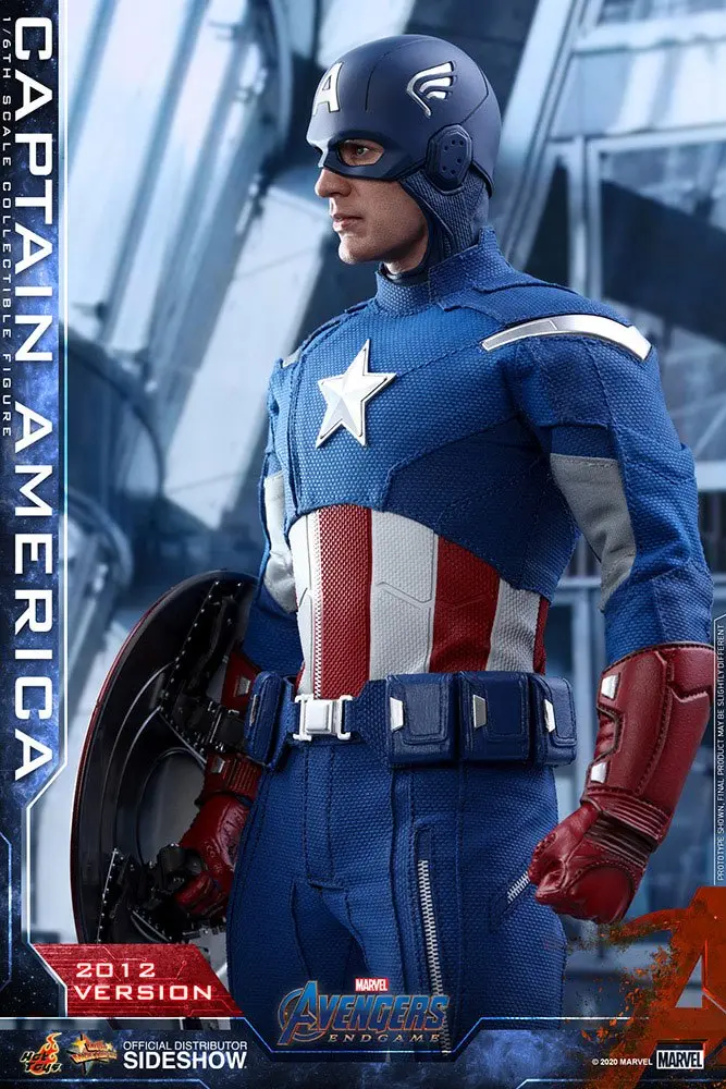 Avengers: Endgame Movie Masterpiece Action Figure 1/6 Captain America (2012 Version) 30 cm product photo
