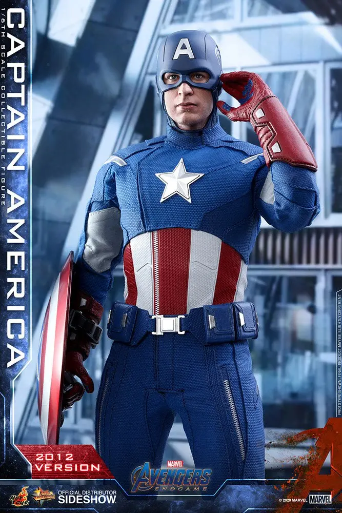 Avengers: Endgame Movie Masterpiece Action Figure 1/6 Captain America (2012 Version) 30 cm product photo