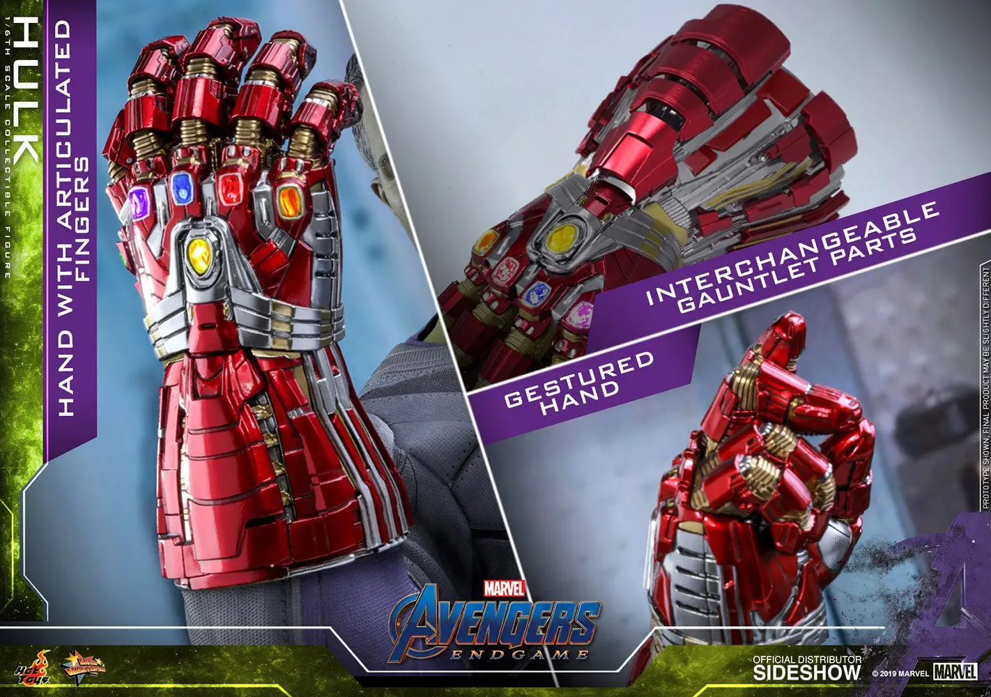 Avengers: Endgame Movie Masterpiece Action Figure 1/6 Hulk 39 cm product photo
