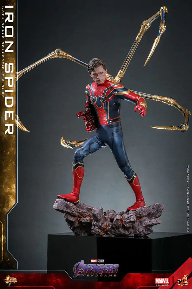 Avengers: Endgame Movie Masterpiece Action Figure 1/6 Iron Spider 28 cm product photo