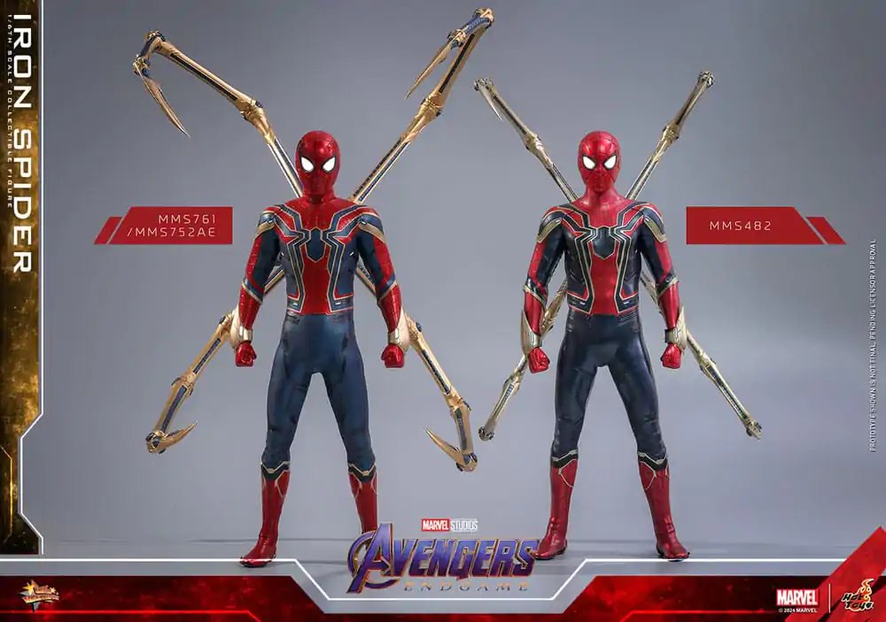 Avengers: Endgame Movie Masterpiece Action Figure 1/6 Iron Spider 28 cm product photo