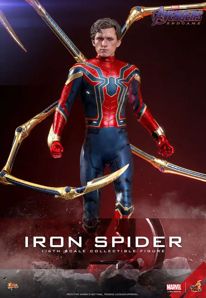 Avengers: Endgame Movie Masterpiece Action Figure 1/6 Iron Spider 28 cm product photo