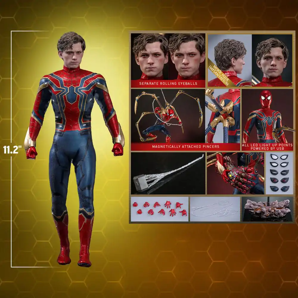 Avengers: Endgame Movie Masterpiece Action Figure 1/6 Iron Spider Artisan Edition 28 cm product photo