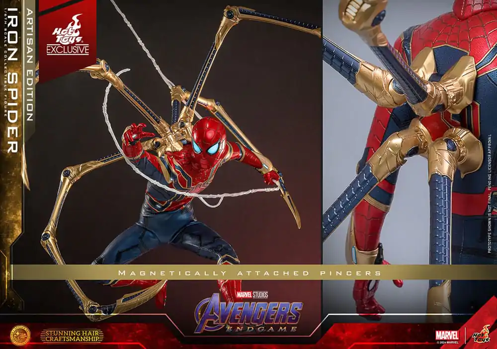 Avengers: Endgame Movie Masterpiece Action Figure 1/6 Iron Spider Artisan Edition 28 cm product photo