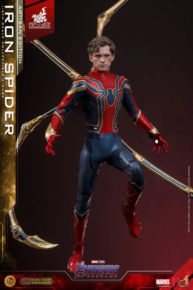 Avengers: Endgame Movie Masterpiece Action Figure 1/6 Iron Spider Artisan Edition 28 cm product photo