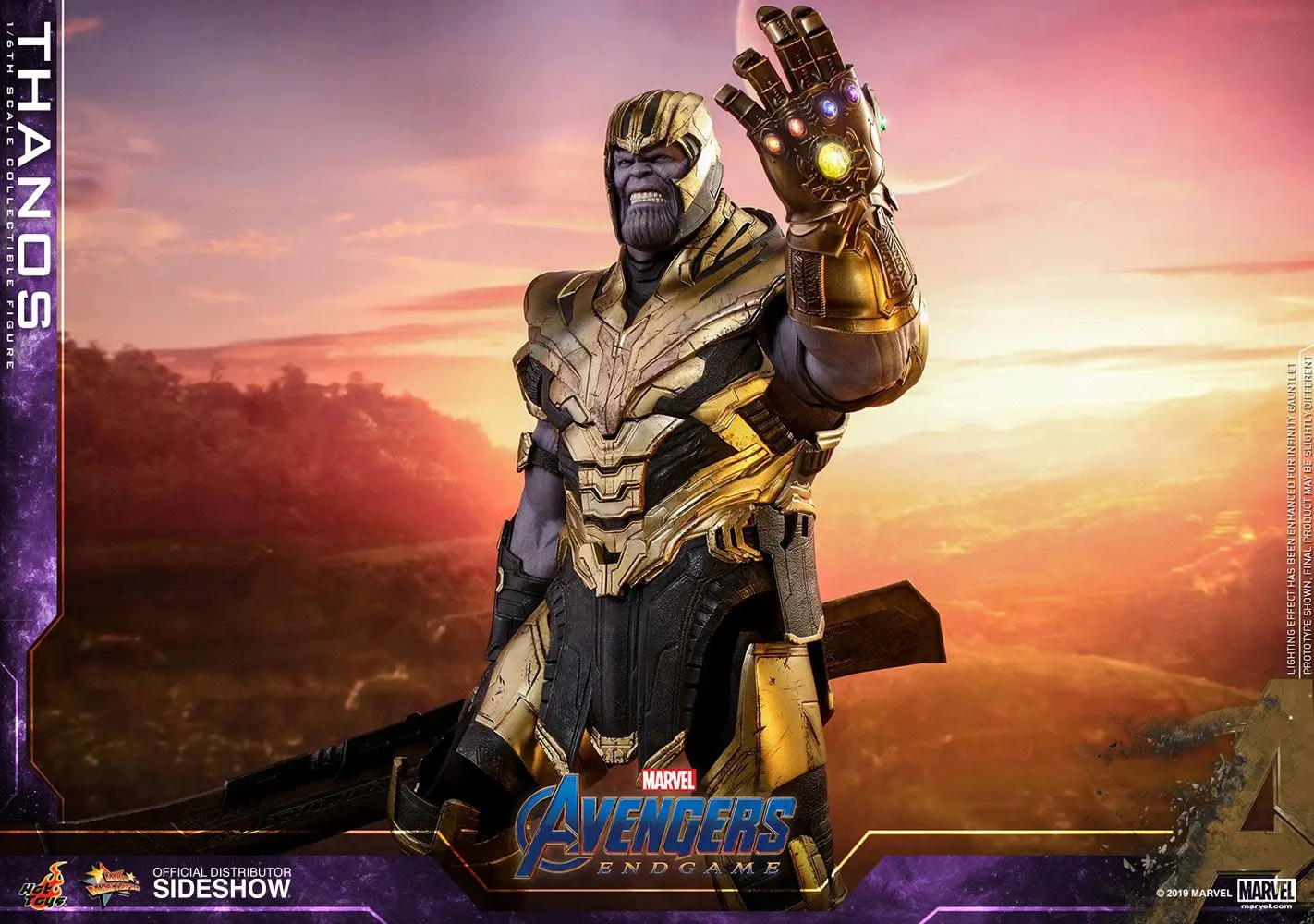 Avengers: Endgame Movie Masterpiece Action Figure 1/6 Thanos 42 cm product photo