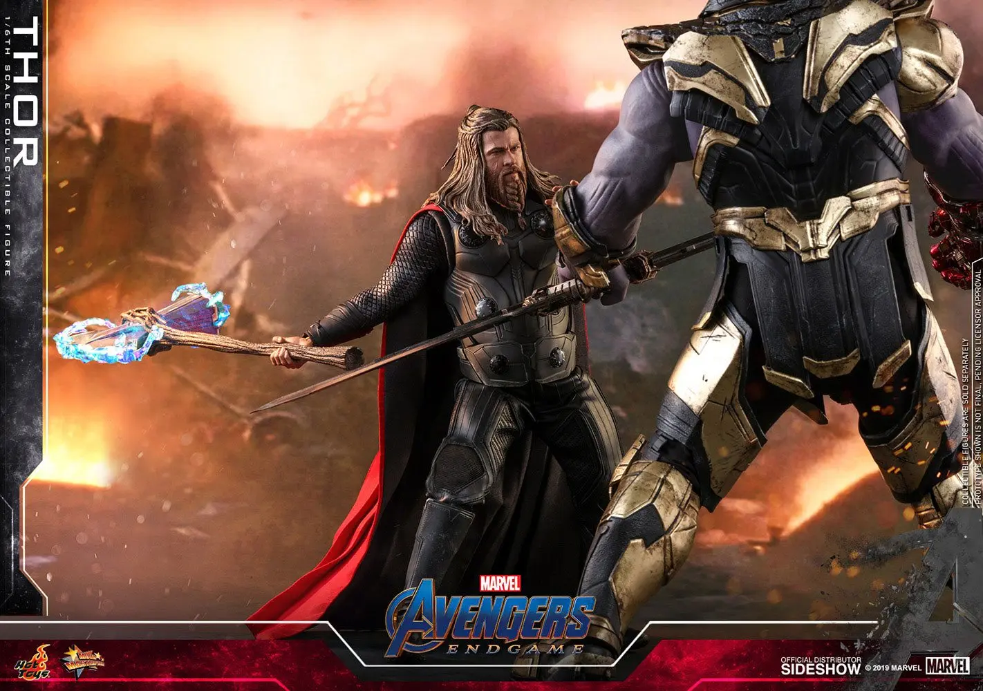 Avengers: Endgame Movie Masterpiece Action Figure 1/6 Thor 32 cm product photo