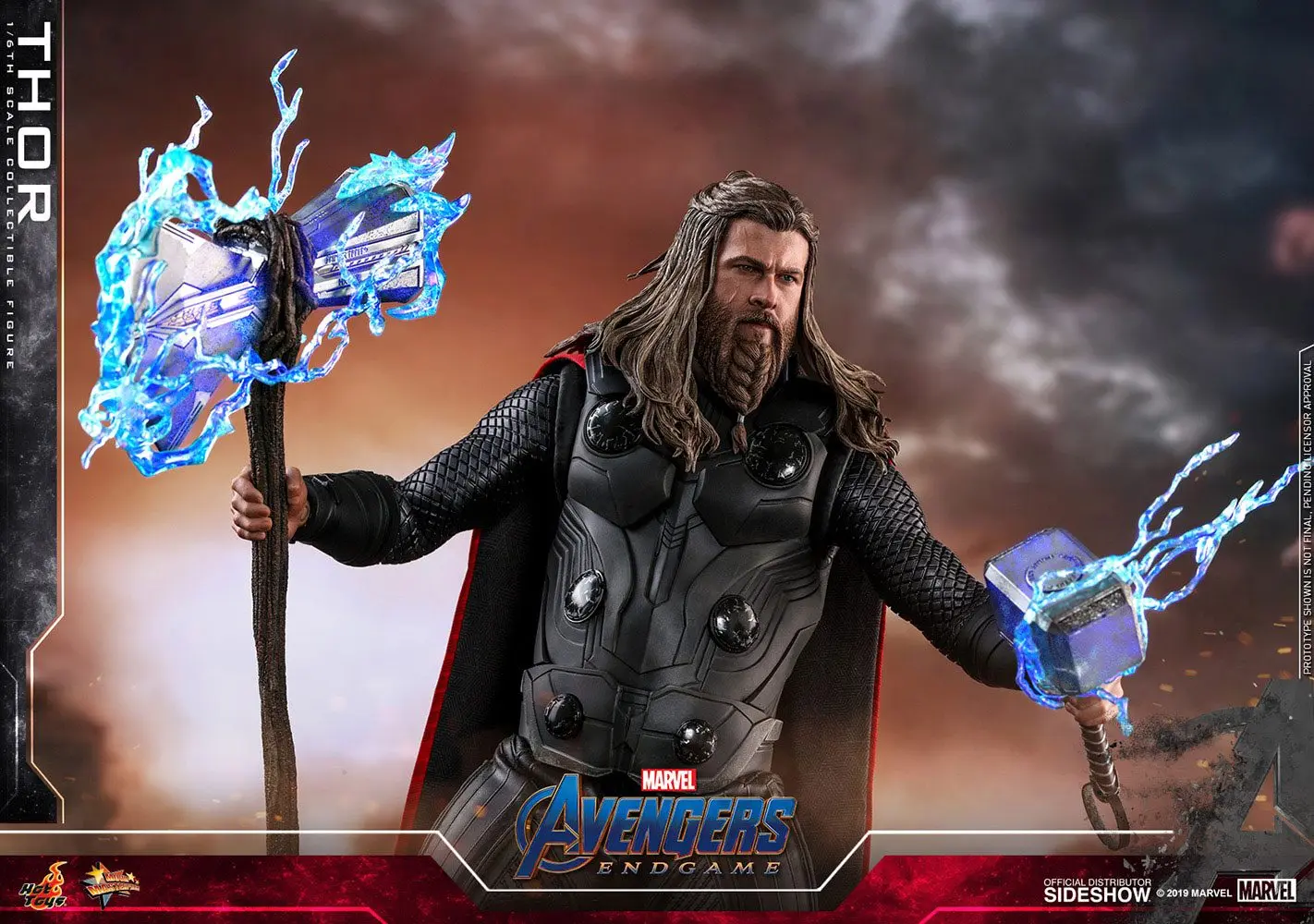 Avengers: Endgame Movie Masterpiece Action Figure 1/6 Thor 32 cm product photo