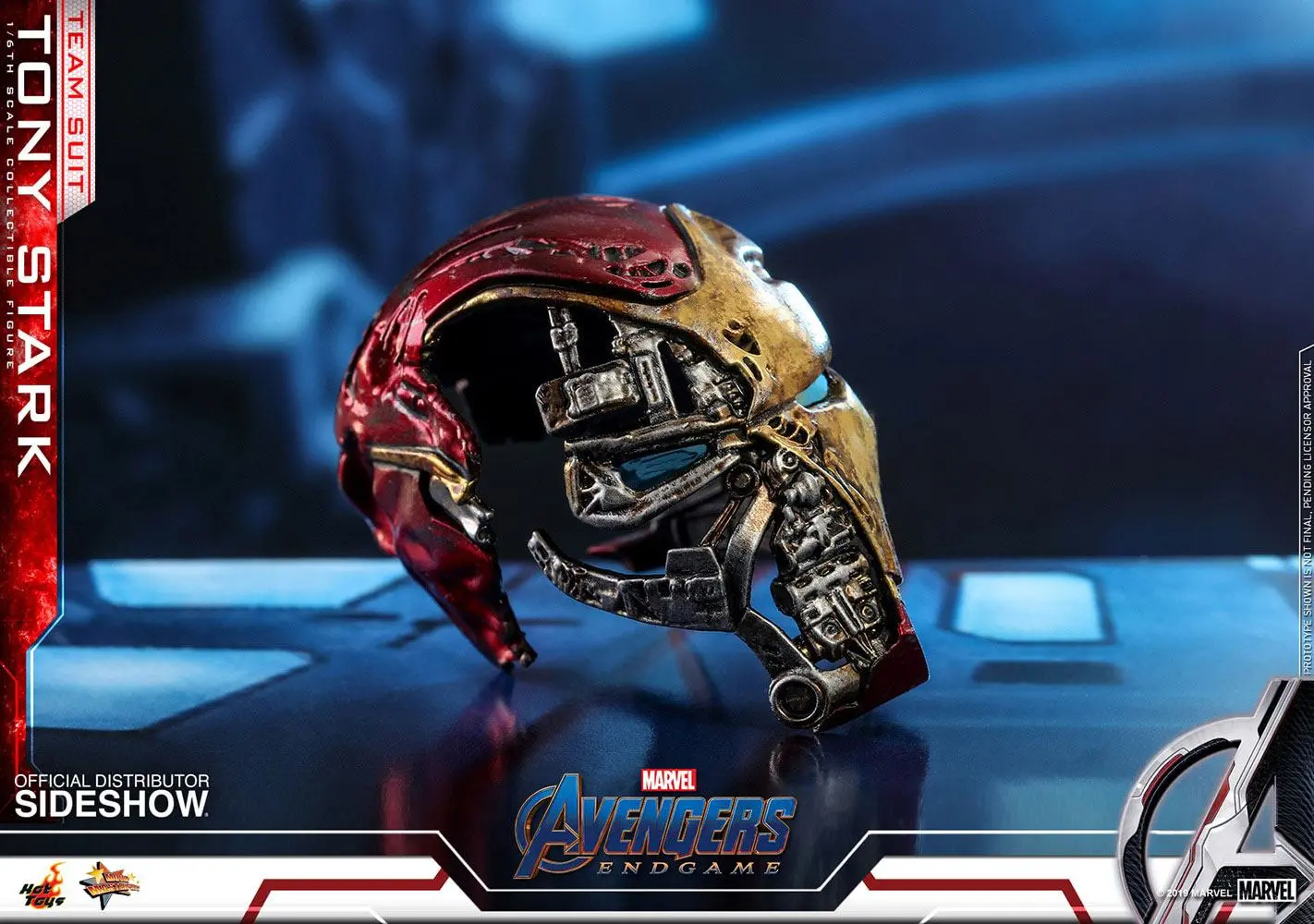 Avengers: Endgame Movie Masterpiece Action Figure 1/6 Tony Stark (Team Suit) 30 cm product photo