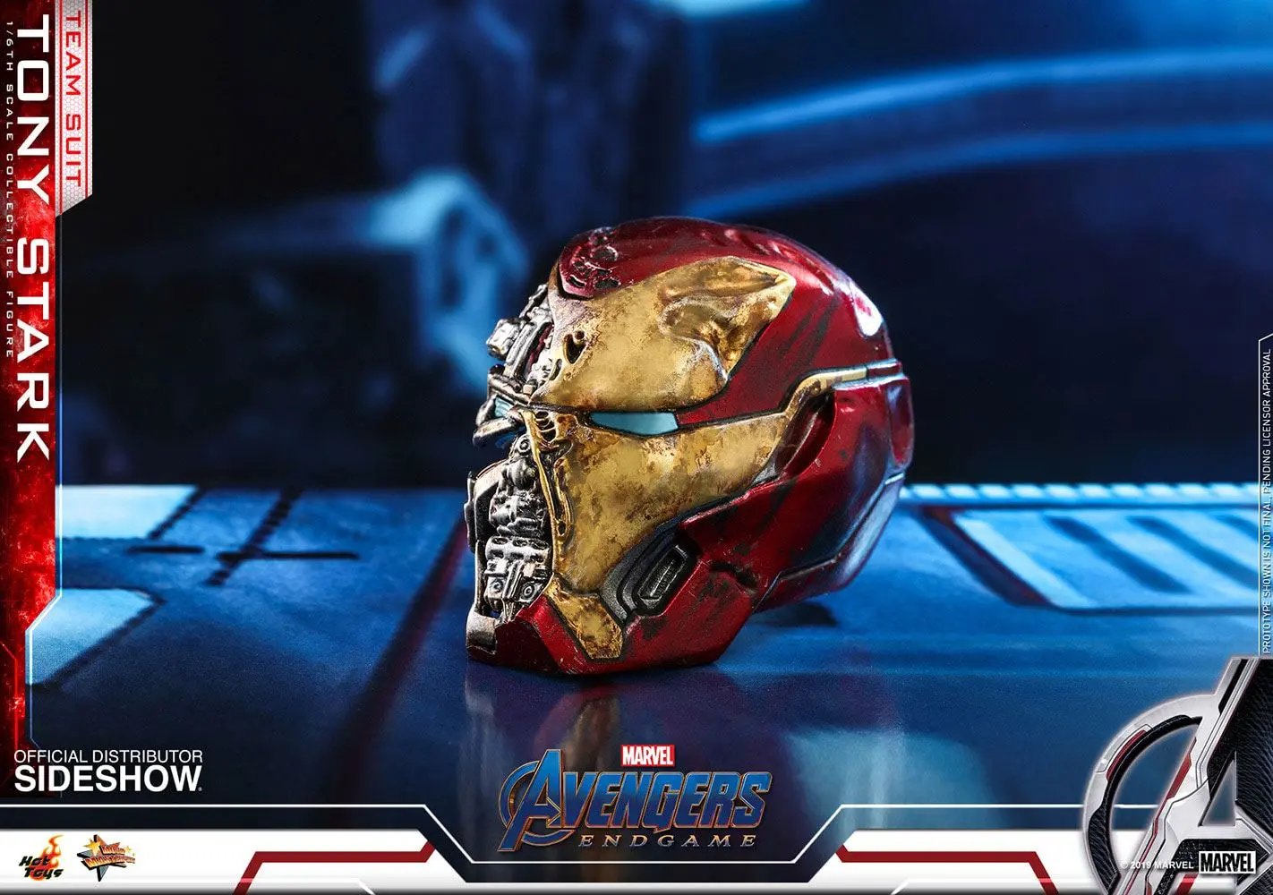 Avengers: Endgame Movie Masterpiece Action Figure 1/6 Tony Stark (Team Suit) 30 cm product photo
