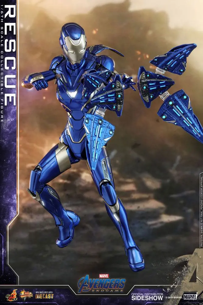 Avengers: Endgame Movie Masterpiece Series Diecast Action Figure 1/6 Rescue (Pepper Potts) 31 cm product photo