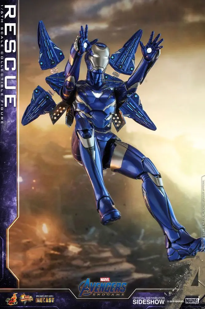 Avengers: Endgame Movie Masterpiece Series Diecast Action Figure 1/6 Rescue (Pepper Potts) 31 cm product photo