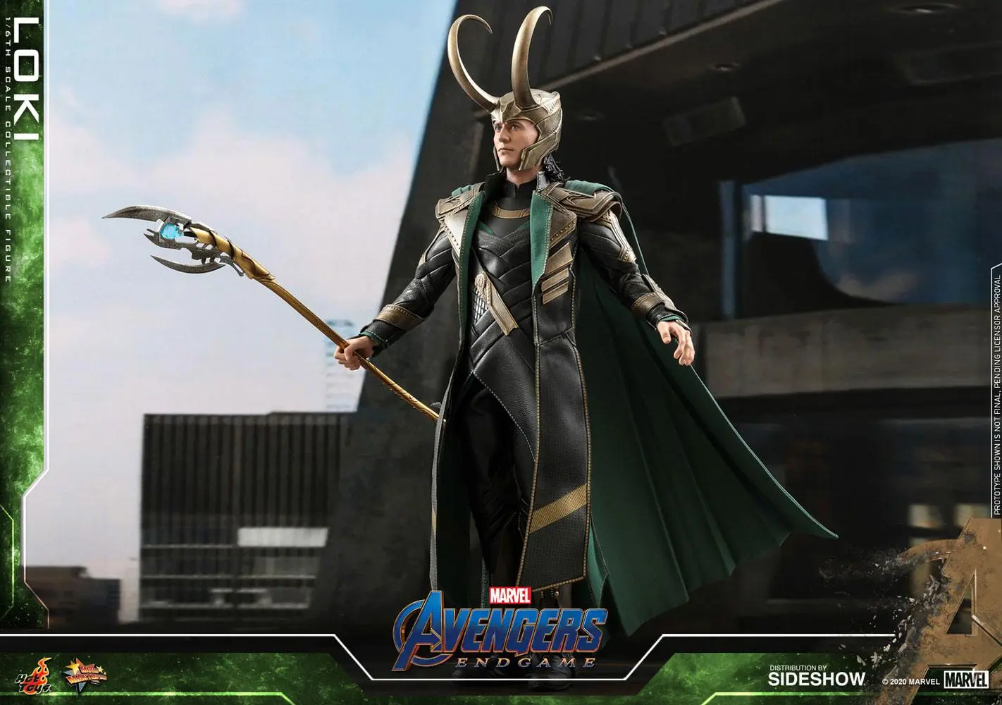 Avengers: Endgame Movie Masterpiece Series PVC Action Figure 1/6 Loki 31 cm termékfotó