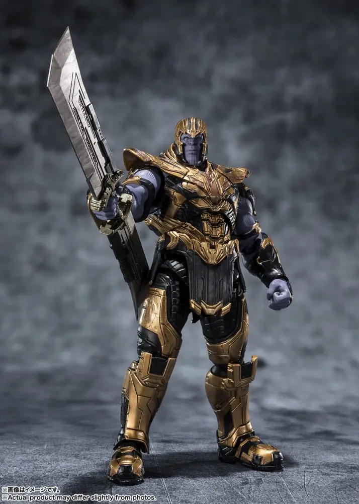 Avengers: Endgame S.H. Figuarts Action Figure Thanos (Five Years Later - 2023) (The Infinity Saga) 19 cm termékfotó