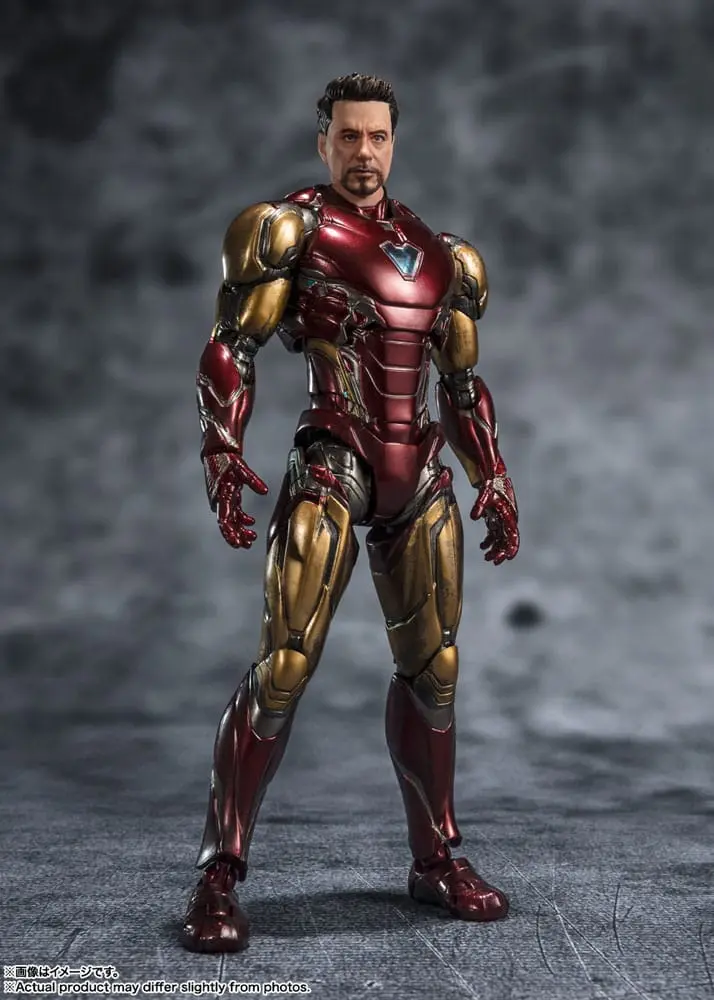 Avengers: Endgame S.H. Figuarts Action Figure Iron Man Mark 85 (Five Years Later - 2023) (The Infinity Saga) 16 cm product photo