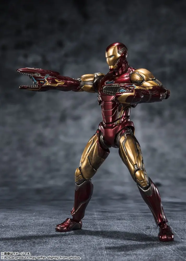 Avengers: Endgame S.H. Figuarts Action Figure Iron Man Mark 85 (Five Years Later - 2023) (The Infinity Saga) 16 cm product photo
