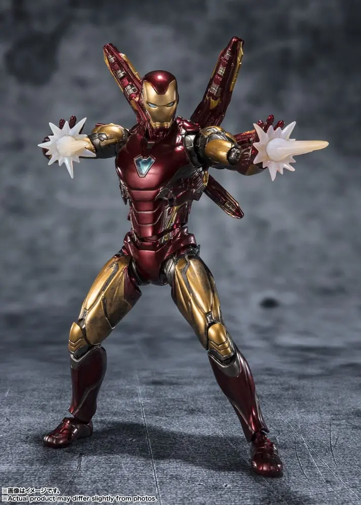 Avengers: Endgame S.H. Figuarts Action Figure Iron Man Mark 85 (Five Years Later - 2023) (The Infinity Saga) 16 cm product photo