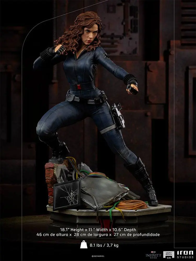 Avengers Infinity Saga Legacy Replica Statue 1/4 Black Widow 46 cm product photo