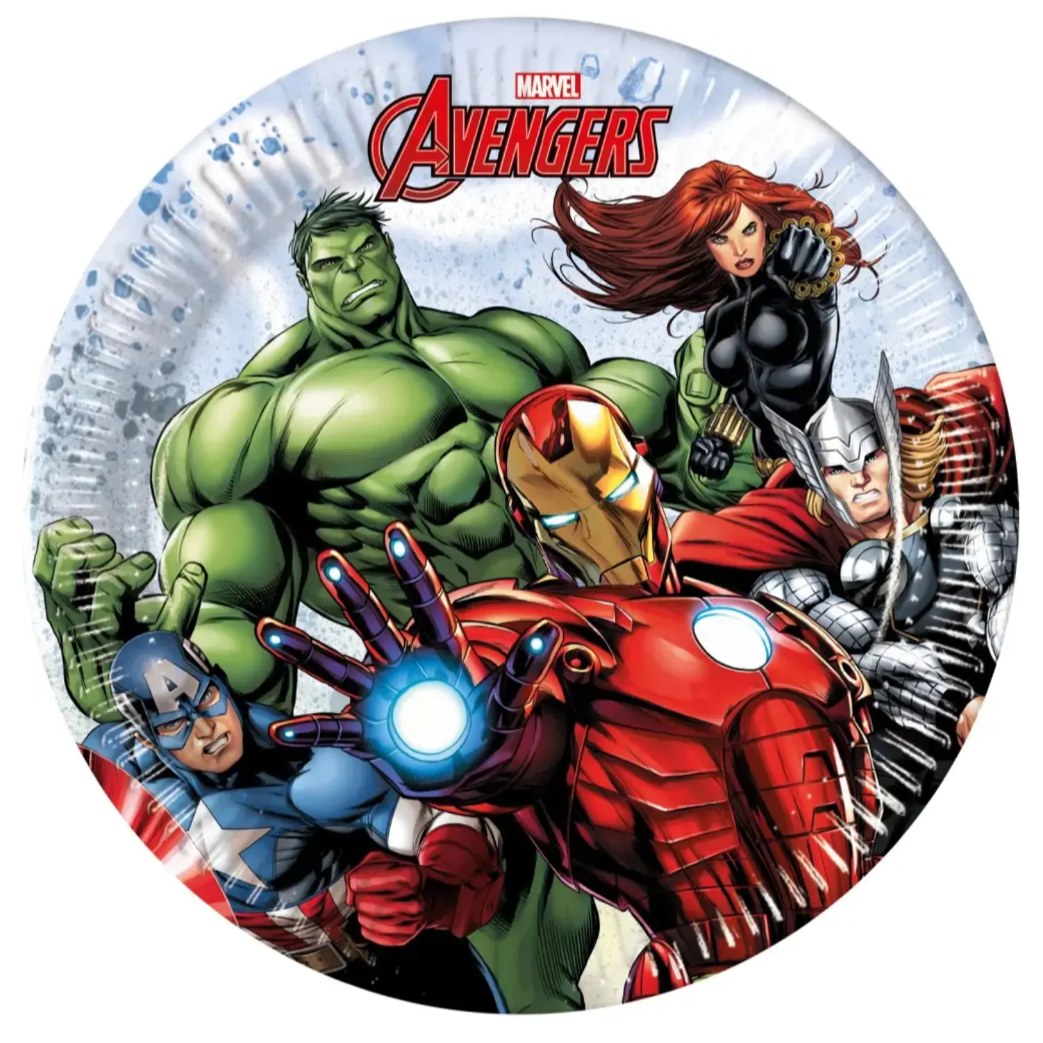 Avengers paper plate 8 pieces 20 cm product photo