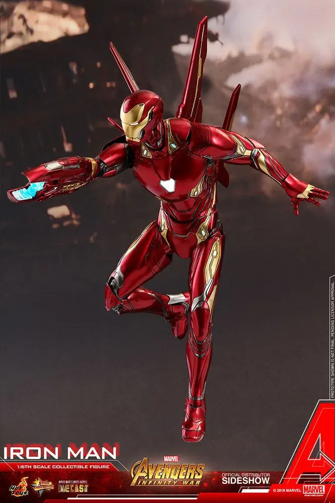 Avengers Infinity War Diecast Movie Masterpiece Action Figure 1/6 Iron Man 32 cm product photo