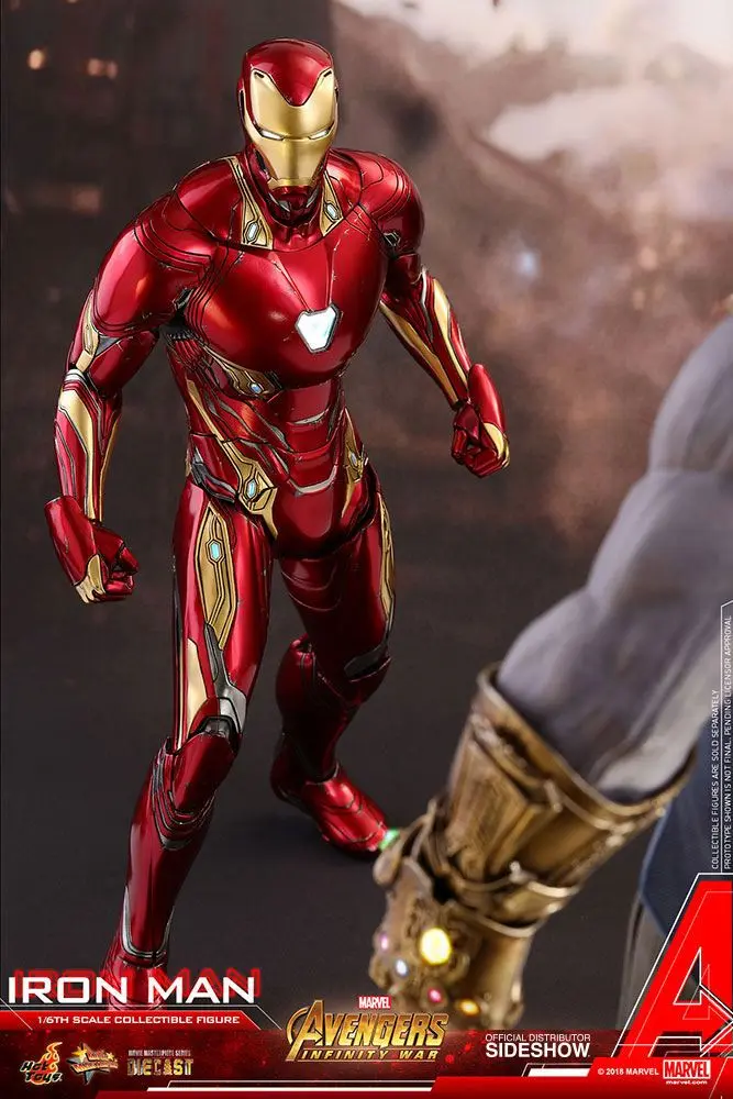 Avengers Infinity War Diecast Movie Masterpiece Action Figure 1/6 Iron Man 32 cm product photo