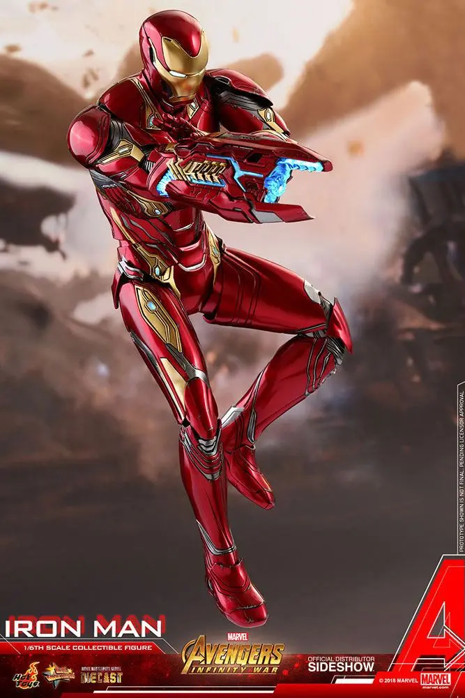 Avengers Infinity War Diecast Movie Masterpiece Action Figure 1/6 Iron Man 32 cm product photo