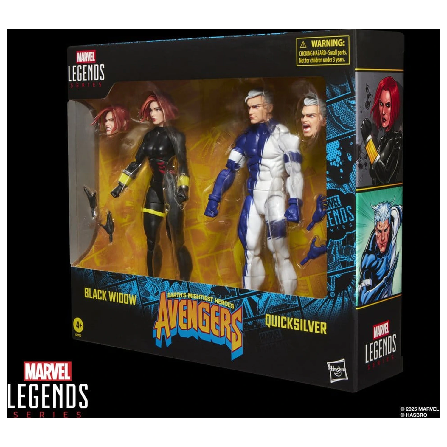 Avengers Marvel Legends Action Figure 2-Pack Black Widow & Quicksilver 15 cm product photo