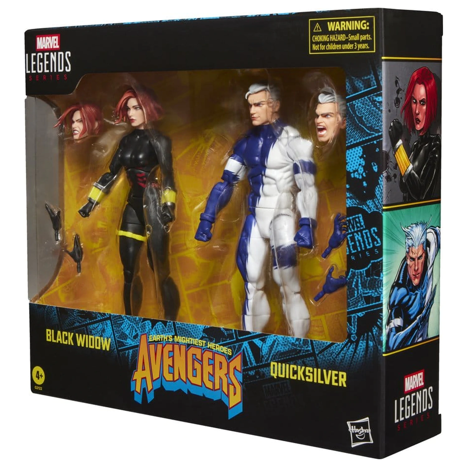 Avengers Marvel Legends Action Figure 2-Pack Black Widow & Quicksilver 15 cm product photo