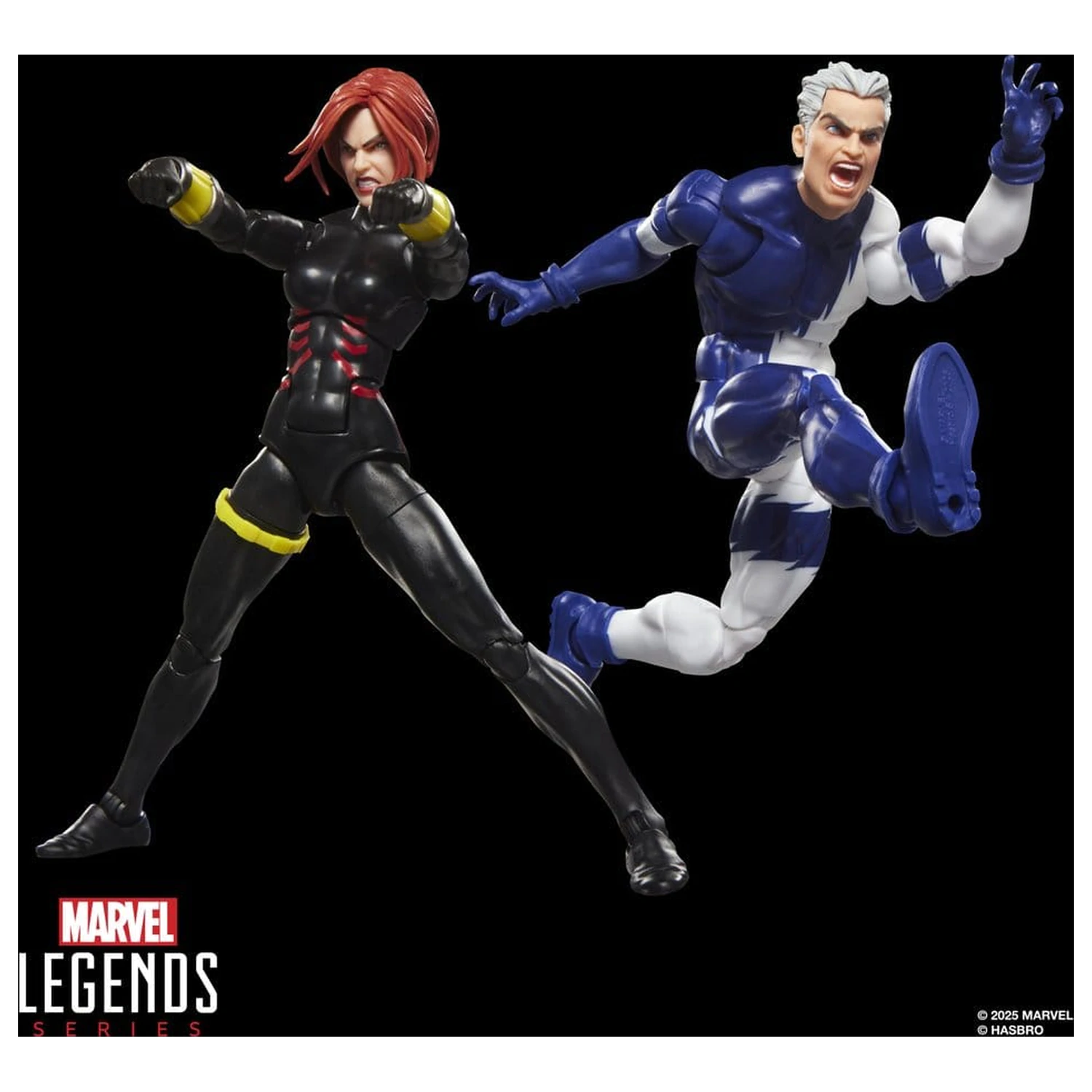 Avengers Marvel Legends Action Figure 2-Pack Black Widow & Quicksilver 15 cm product photo