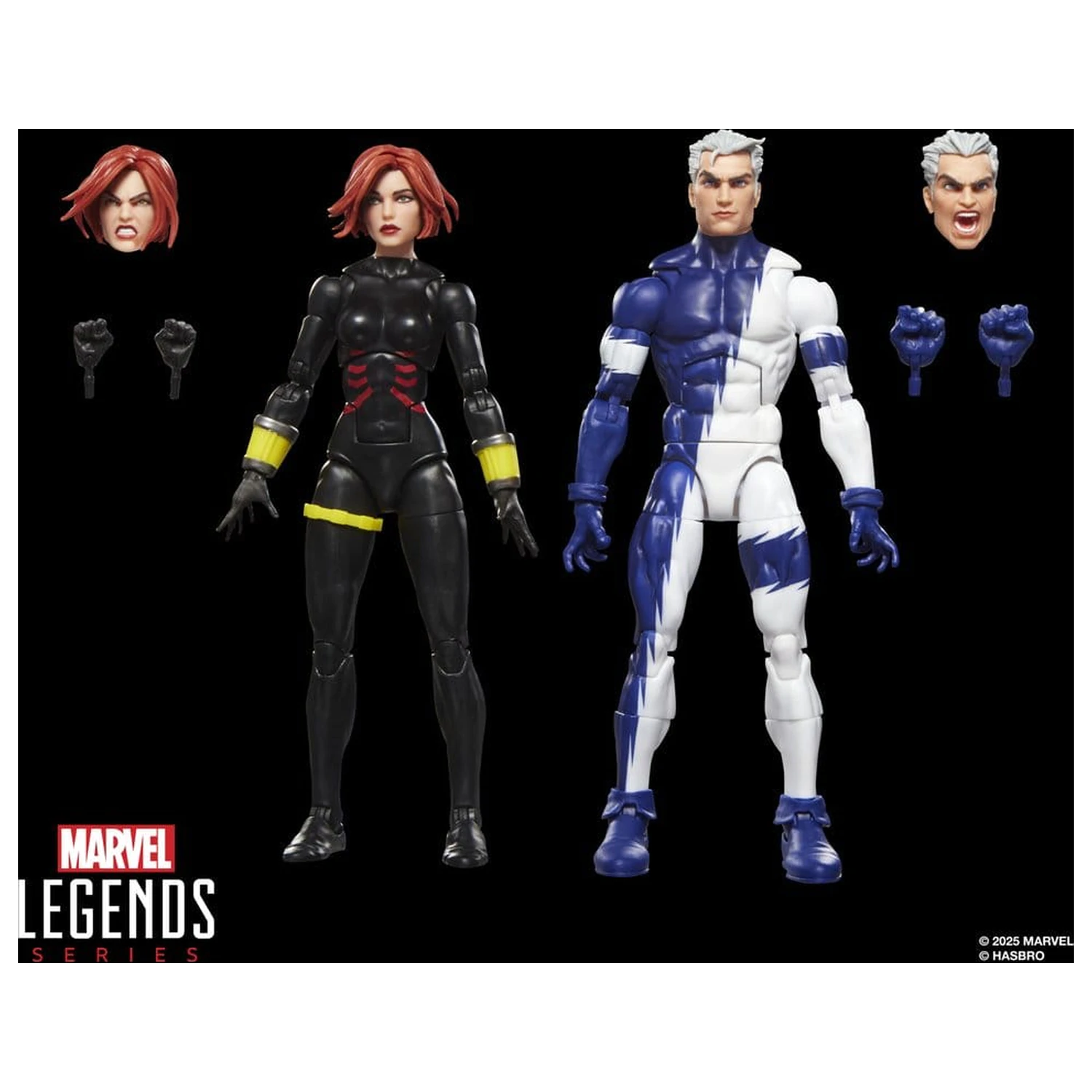 Avengers Marvel Legends Action Figure 2-Pack Black Widow & Quicksilver 15 cm product photo