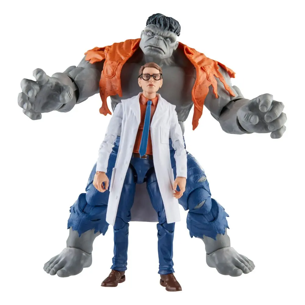 Avengers Marvel Legends Action Figures Gray Hulk & Dr. Bruce Banner 15 cm product photo