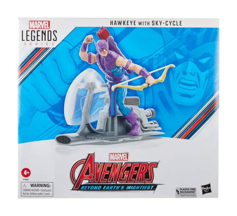 Avengers Marvel Legends Action Figure Hawkeye with Sky-Cycle 15 cm termékfotó