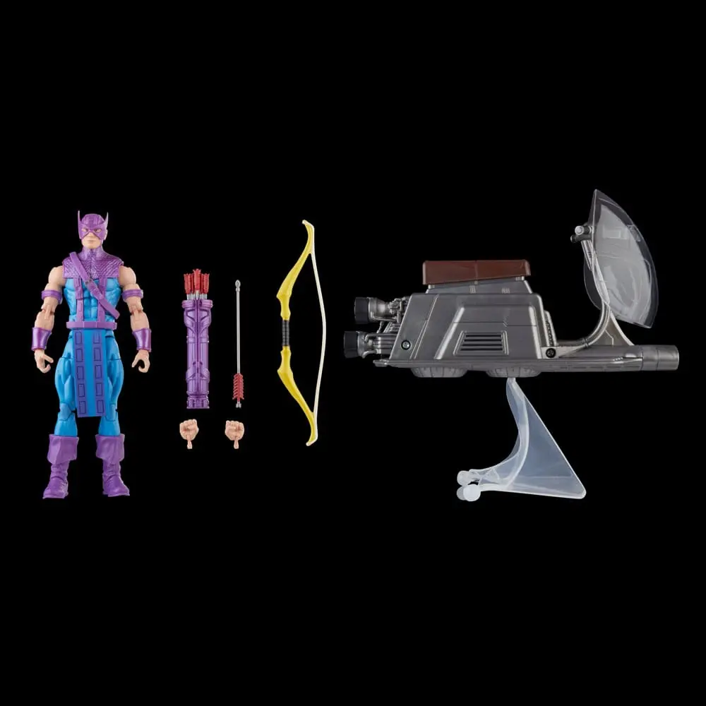 Avengers Marvel Legends Action Figure Hawkeye with Sky-Cycle 15 cm termékfotó