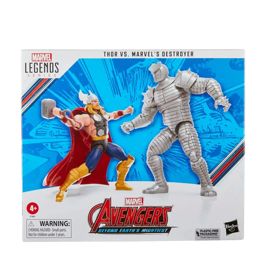 Avengers Marvel Legends Action Figures Thor vs. Marvel's Destroyer 15 cm termékfotó