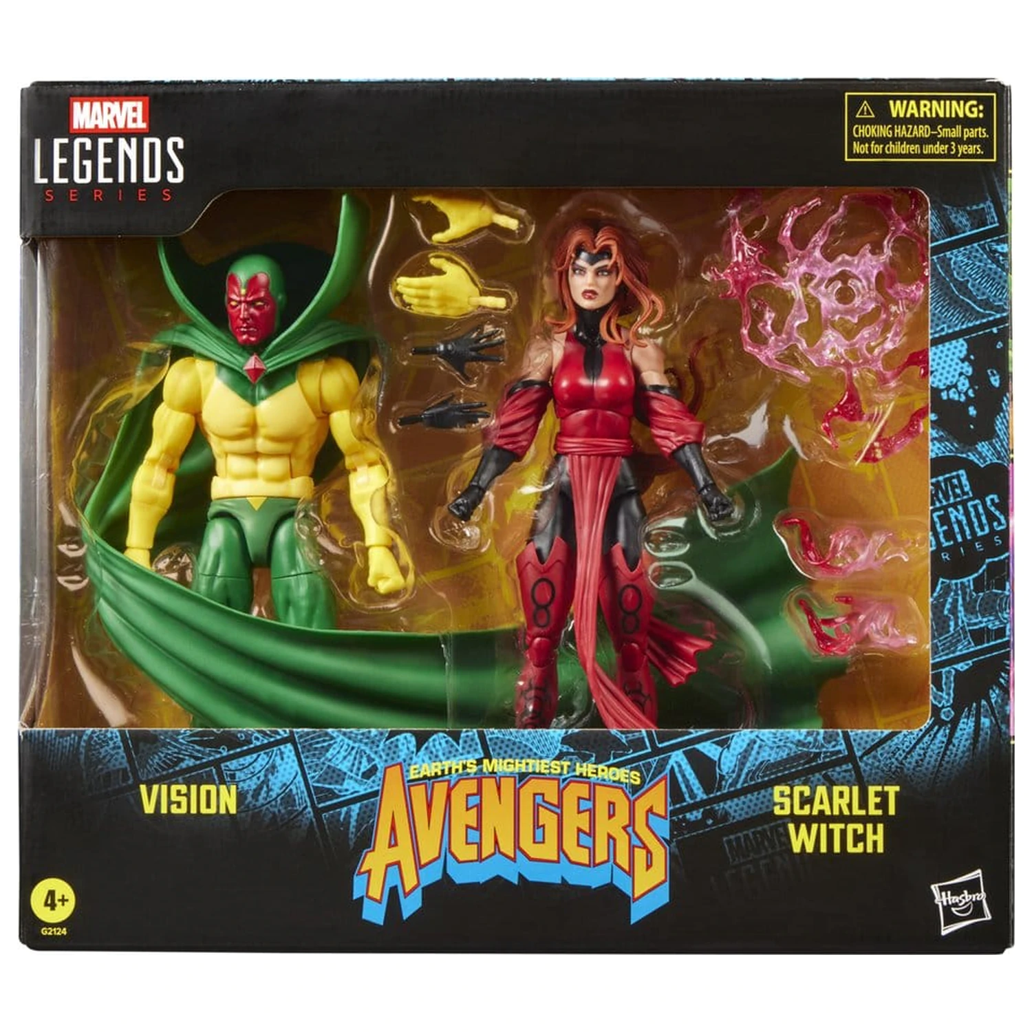Avengers Marvel Legends Action Figure 2-Pack Vision & Scarlet Witch 15 cm product photo