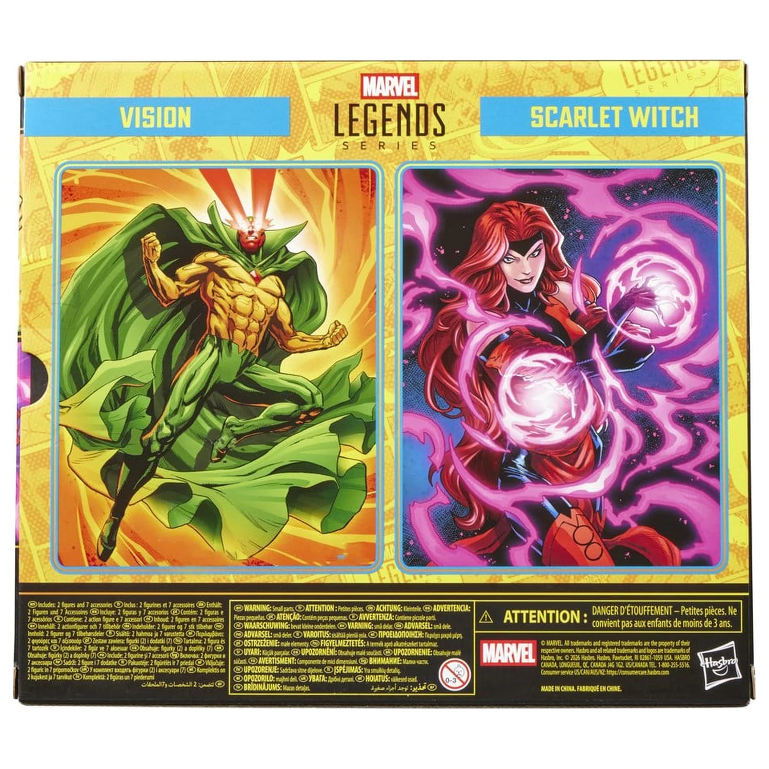 Avengers Marvel Legends Action Figure 2-Pack Vision & Scarlet Witch 15 cm product photo